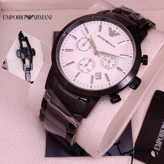 IMPORIO ARMANI ROYAL CHRNOGRAPH WATCH NOW OFFER PRICE IN ALLOVER OMAN | ARMANI CHRNO 155572