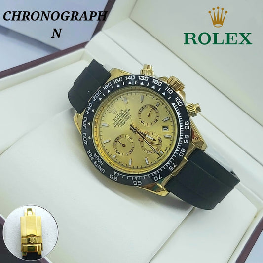 ROELX DAYTONA CHRNOGRAPH VERY STYLISH  WATCH  RUBBER STRAP VERY DEMANDING WATCH NOW ALLOVER IN OMAN | ROLEX DAYTONA 13339793