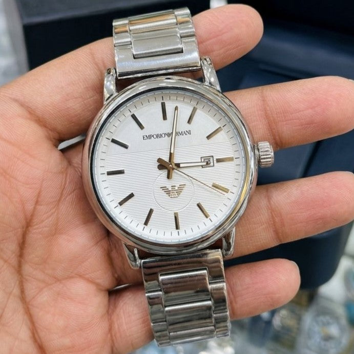 IMPORIO ARMANI FULLY STAINLESS STEEL BODY COLOUR GURANTEED HIGH PERFORMANCE NOW ALLOVER IN OMAN | | ARMANI SS 155571793
