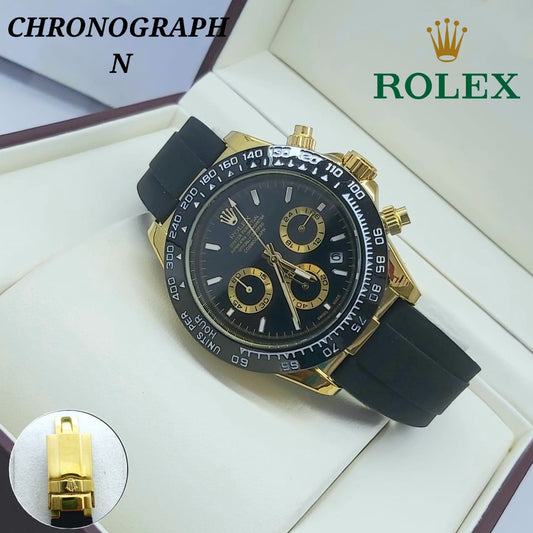 ROELX DAYTONA CHRNOGRAPH VERY STYLISH  WATCH  RUBBER STRAP VERY DEMANDING WATCH NOW ALLOVER IN OMAN | ROLEX DAYTONA 13339795