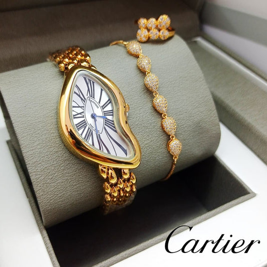 WOMENS OFFER BOX WATCH , BRACELETS , RING  VERY SPECIAL OFFER PRICE FOR NATIONAL DAY OF OMAN | WOMENS COMBO 19793