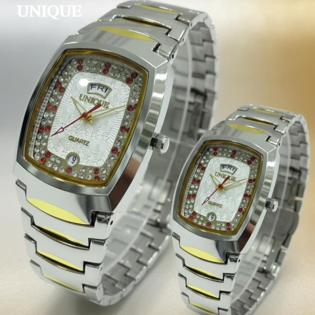 UNIQUE COUPLE WATCH ORIGINAL PRODUCT FULL BODY CERAMIC  COLOUR GUARANTEED VERY HIGH QUALITY NOW ALLOVER IN OMAN | UNIQUE ORG C 13391993