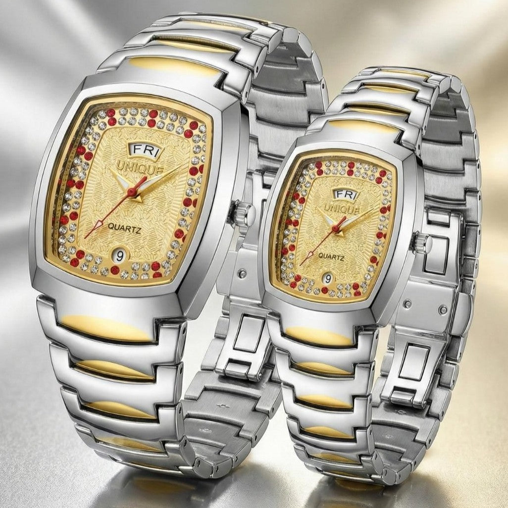 UNIQUE COUPLE WATCH ORIGINAL PRODUCT FULL BODY CERAMIC  COLOUR GUARANTEED VERY HIGH QUALITY NOW ALLOVER IN OMAN | UNIQUE ORG C 13391994