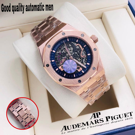 LUXURY AUDEMARS PIGUET MASTER MECHANICAL WATCH WITH STEEL BODY HIGH PERFORMANCE NOW ALLOVER IN OMAN | AP MECHANICAL 17751994