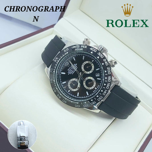 ROELX DAYTONA CHRNOGRAPH VERY STYLISH  WATCH  RUBBER STRAP VERY DEMANDING WATCH NOW ALLOVER IN OMAN | ROLEX DAYTONA 13339797