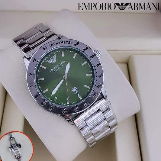 IMPORIO ARMANI ROYAL WATCH EXCLUSIVE STAINLESS STEEL WATCH | ARMANI 199791