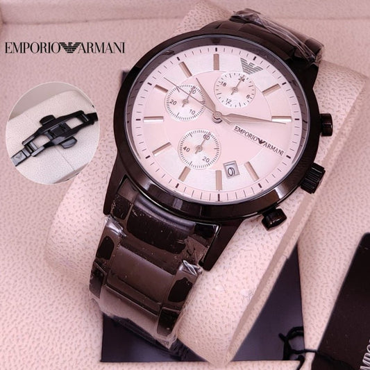 IMPORIO ARMANI ROYAL CHRNOGRAPH WATCH NOW OFFER PRICE IN ALLOVER OMAN | ARMANI CHRNO 155576