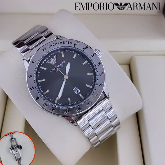 IMPORIO ARMANI ROYAL WATCH EXCLUSIVE STAINLESS STEEL WATCH | ARMANI 199792