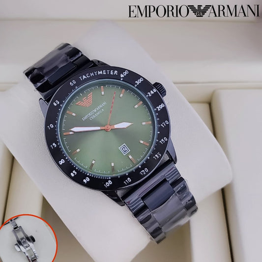 IMPORIO ARMANI ROYAL WATCH EXCLUSIVE STAINLESS STEEL WATCH | ARMANI 199793
