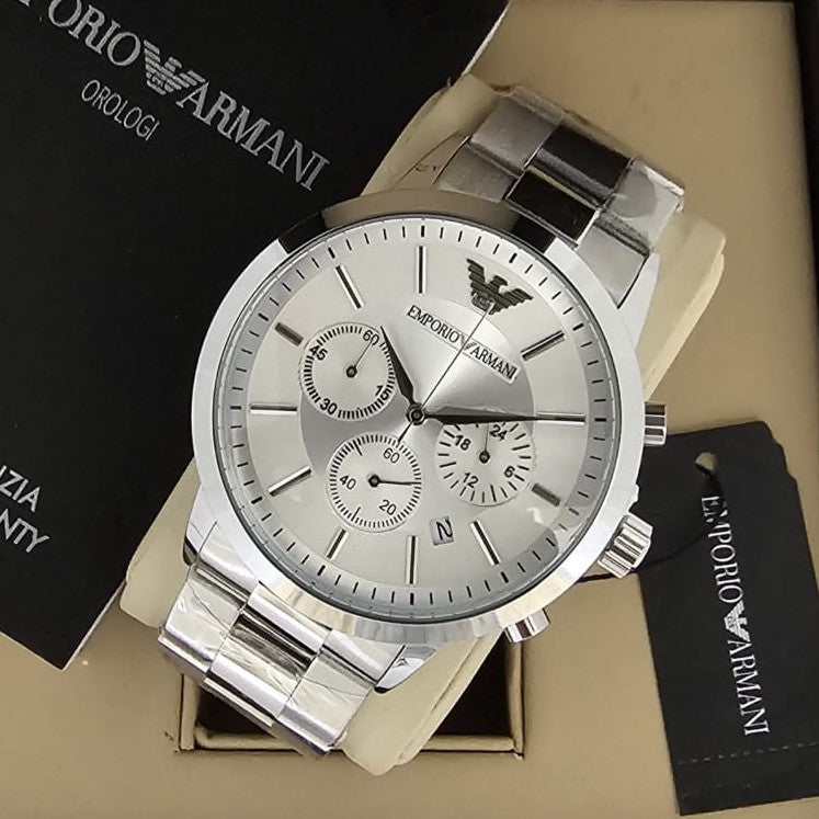 IMPORIO ARMANI ROYAL CHRNOGRAPH WATCH NOW OFFER PRICE IN ALLOVER OMAN | ARMANI CHRNO 155578