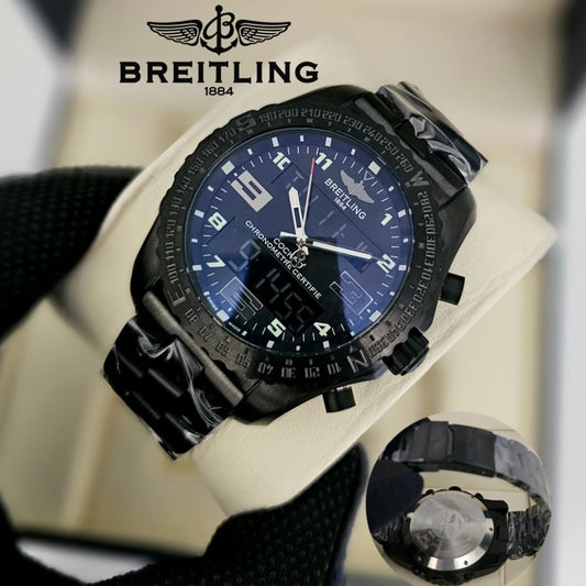 BREITLING COCKPIT CHRNOGRAPH VERY HIGH VOLTAGE DEMANDING TRANDING WATCH NOW ALLOVER IN OMAN| BREITLING CP C 17797951
