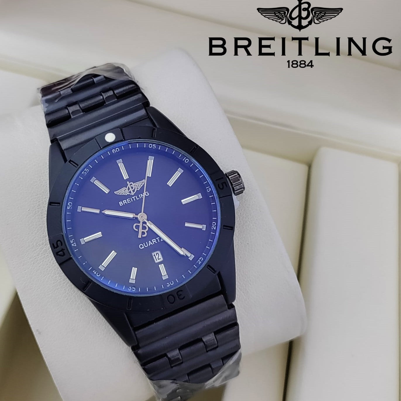 BREITLING STEEL WATCH WITH ACCURATE COLOUR GUARANTEE | BREITLING 133352