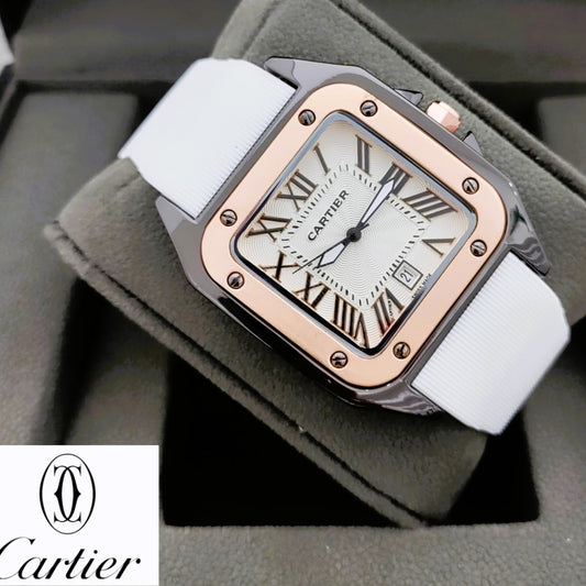 AWESOME CARTIER WATCH WITH STRAP EXCELLENT PRFORMANCE | CARTIER STRAP 00551