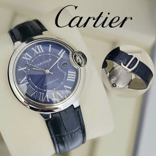 LUXURY CARTIER BALLON BEUE DE WITH ORIGINAL LEATHER STRAP FULL OF PREMIUM GRADE| CARTIER BALLON 13555791