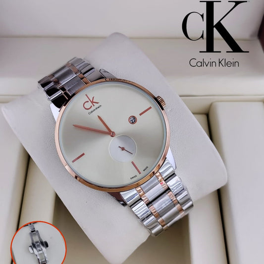 EXCLUSIVE CALVIN KLEIN WATCH PURE STAINLESS STEEL FULL SCRATCH PROOF | CK 199931