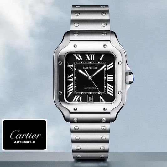 LUXURY CARTIER WATCH WITH AUTOMATIC VERY STYLISH | CARTIER AUTOMATIC 133795