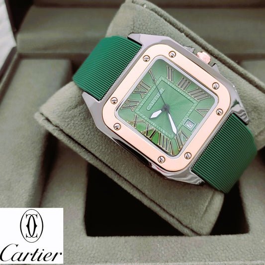 AWESOME CARTIER WATCH WITH STRAP EXCELLENT PRFORMANCE | CARTIER STRAP 00552