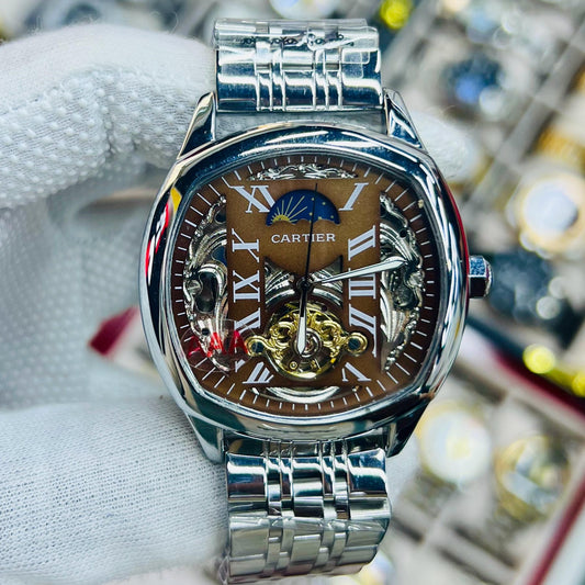 LUXURY CARTIER WATCH WITH CHRNOGRAPH VERY STYLISH VALUE FOR MONEY| CARTIER 15668972