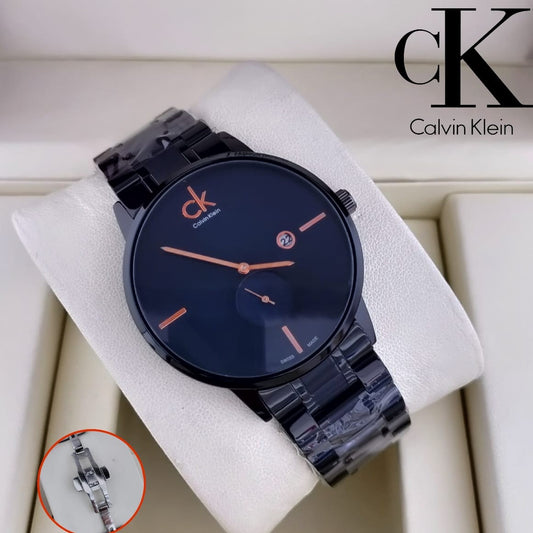 EXCLUSIVE CALVIN KLEIN WATCH PURE STAINLESS STEEL FULL SCRATCH PROOF | CK 199933