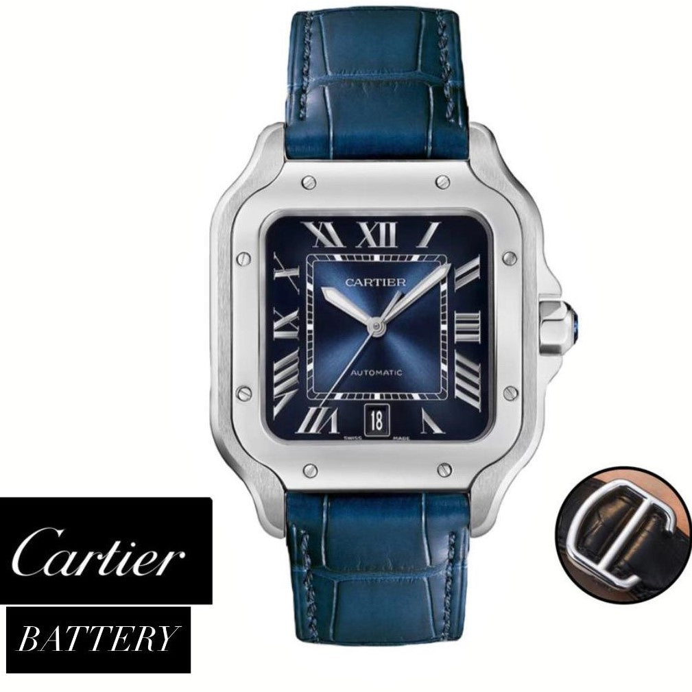 LUXURY CARTIER WATCH  VERY STYLISH TRENDING THIS SEASON  | CARTIER SANTOS 155593