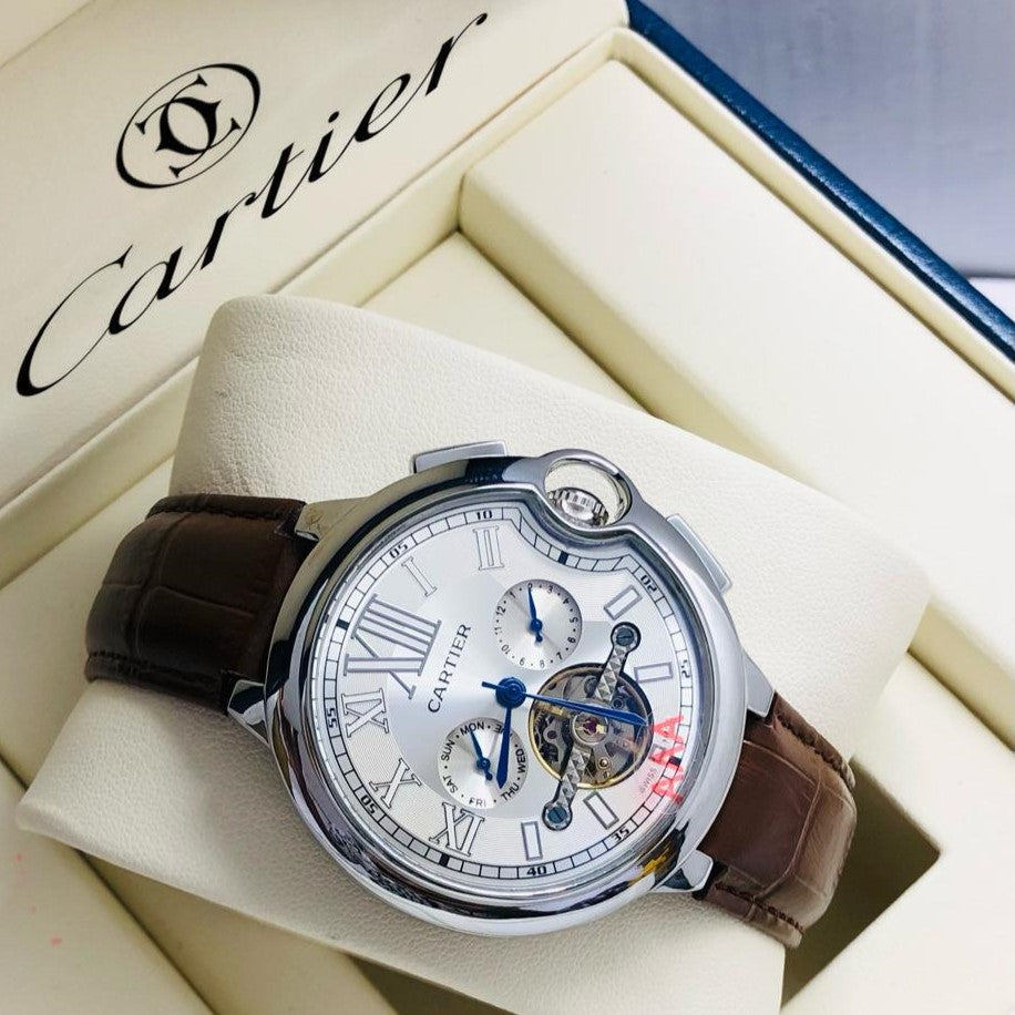 LUXURY CARTIER WATCH MECHANICAL  VERY STYLISH VALUE FOR MONEY| CARTIER MECHANICAL 155793