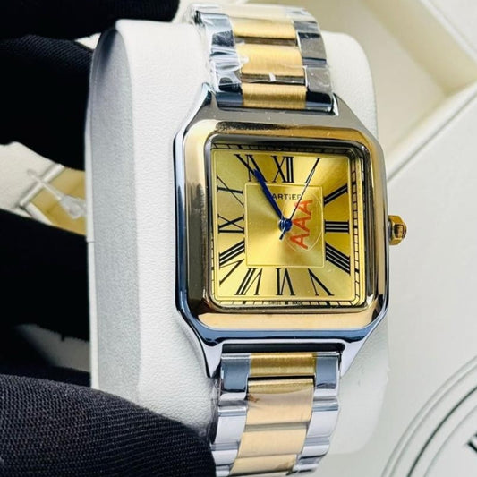 NEW EXCLUSIVE CARTIER WATCH WITH STAINLESS STEEL  NEW SHAPE  | CARTIER NEW 1757574