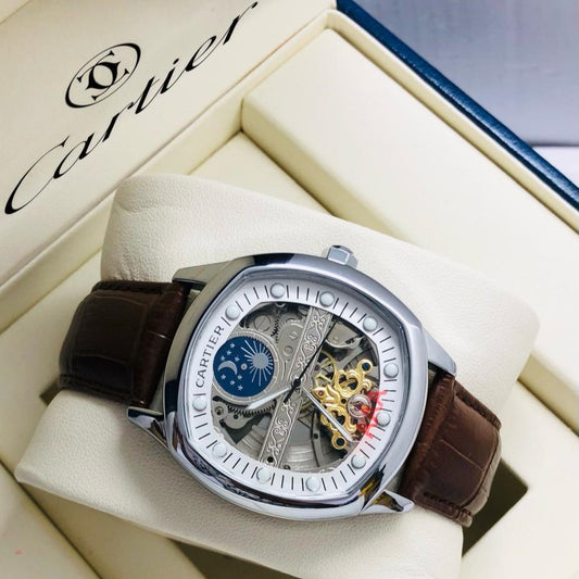 LUXURY CARTIER WATCH MECHANICAL  VERY STYLISH VALUE FOR MONEY| CARTIER MECHANICAL 155794