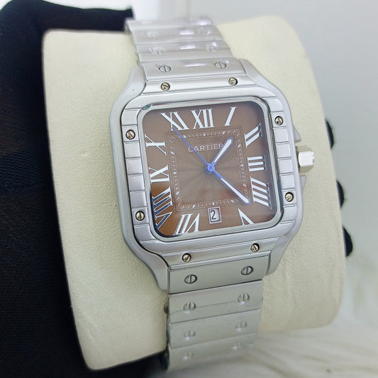 NEW EXCLUSIVE CARTIER WATCH  FULL METAL BODY COLOUR GUARANTEE 5 YEARS JUST ARRIVED | CARTIER EXCLUSIVE 17975774