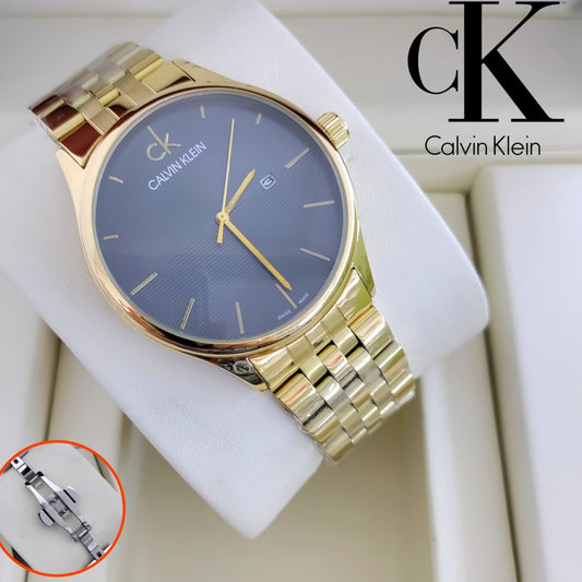 EXCLUSIVE CALVIN KLEIN WATCH PURE STAINLESS STEEL FULL SCRATCH PROOF | CK 199935