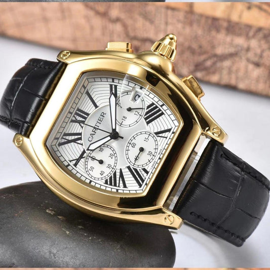 CARTIER ROADSTER CHRNOGRAPH OVAL SHAPE MOST DEMANDING WATCH NOW ALLOVER IN OMAN | CARTIER ROADSTER 1555739