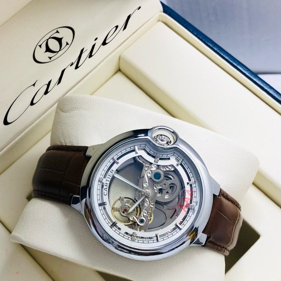 LUXURY CARTIER WATCH MECHANICAL  VERY STYLISH VALUE FOR MONEY| CARTIER MECHANICAL 155796