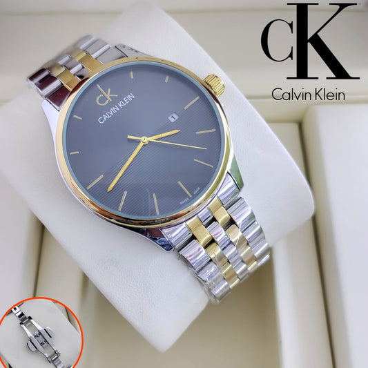 EXCLUSIVE CALVIN KLEIN WATCH PURE STAINLESS STEEL FULL SCRATCH PROOF | CK 199936