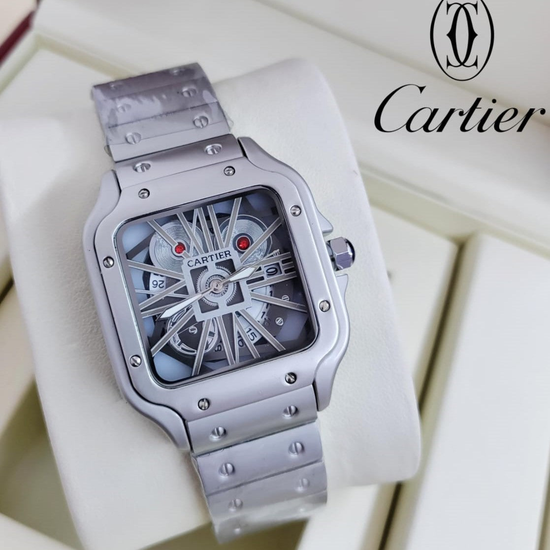NEW EXCLUSIVE MOST TRANDING CARTIER WATCH WITH NEW SHAPE  | CARTIER MATEL 177937