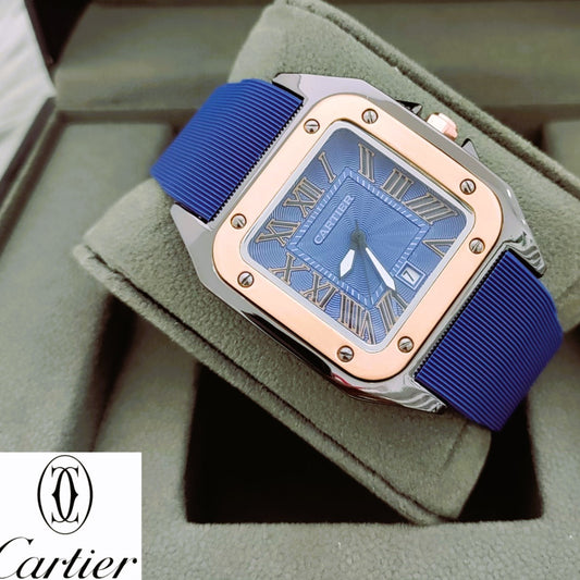 AWESOME CARTIER WATCH WITH STRAP EXCELLENT PRFORMANCE | CARTIER STRAP 00557