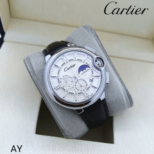 CARTIER BALLON BEUE DE WITH ORIGINAL LEATHER STRAP FULL OF PREMIUM GRADE| CARTIER BALLON 13553