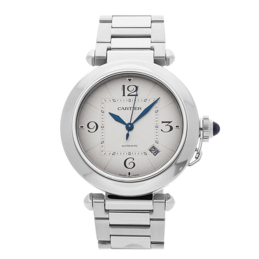 LUXURY CARTIER PASHA WITH AUTOMATIC STEEL BODY FULL ROYAL OF CLASS  | CARTIER PASHA ROYAL 1355771