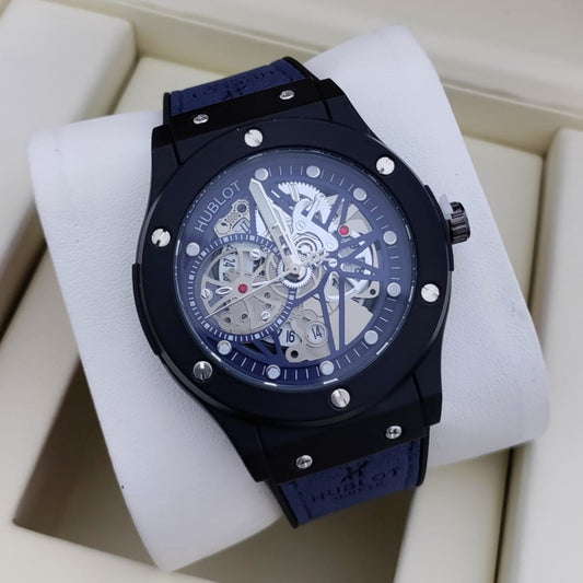 HUBLOT WATCH WITH MILITARY HYPER SONIC  LOOK 2 YEARS SERVICE WARRANTY| HUBLOT HYPER SONIC 1855441