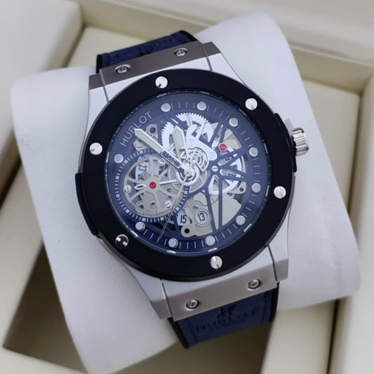 HUBLOT WATCH WITH MILITARY HYPER SONIC  LOOK 2 YEARS SERVICE WARRANTY| HUBLOT HYPER SONIC 1855442