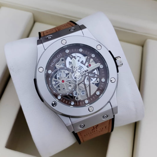 HUBLOT WATCH WITH MILITARY HYPER SONIC  LOOK 2 YEARS SERVICE WARRANTY| HUBLOT HYPER SONIC 1855444