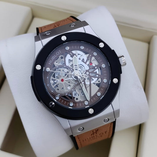 HUBLOT WATCH WITH MILITARY HYPER SONIC  LOOK 2 YEARS SERVICE WARRANTY| HUBLOT HYPER SONIC 1855445
