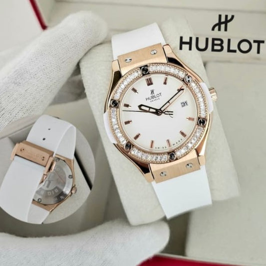 LUXURY HUBLOT LADY QUEEN EXCLUSIVE WATCH FOR WOMEN NOW  AVAILABLE IN ALLOVER OMAN | HUBLOT LQ 155571