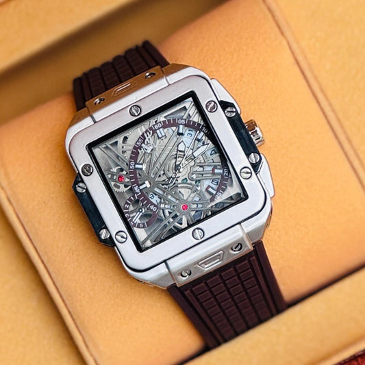 HUBLOT WATCH SQUARE BANG KING NOW ALLOVER  IN OMAN | HUBLOT BANG KING 199532