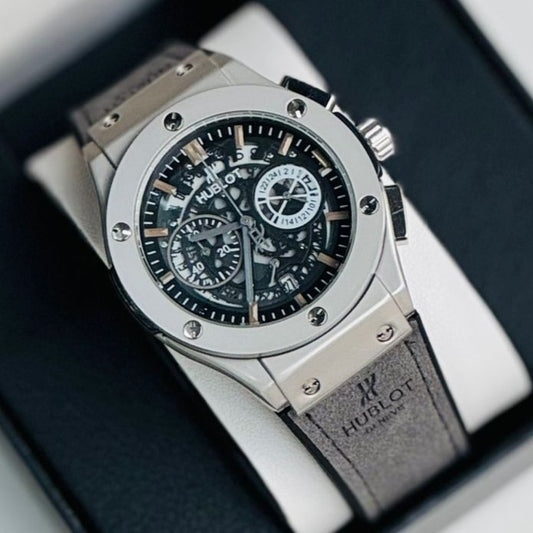 HUBLOT WATCH WITH MILITARY LOOK FULL CHRNOGRAPH ACTIVE HIGH PERFORMANCE | HUBLOT CHRNO 15579932