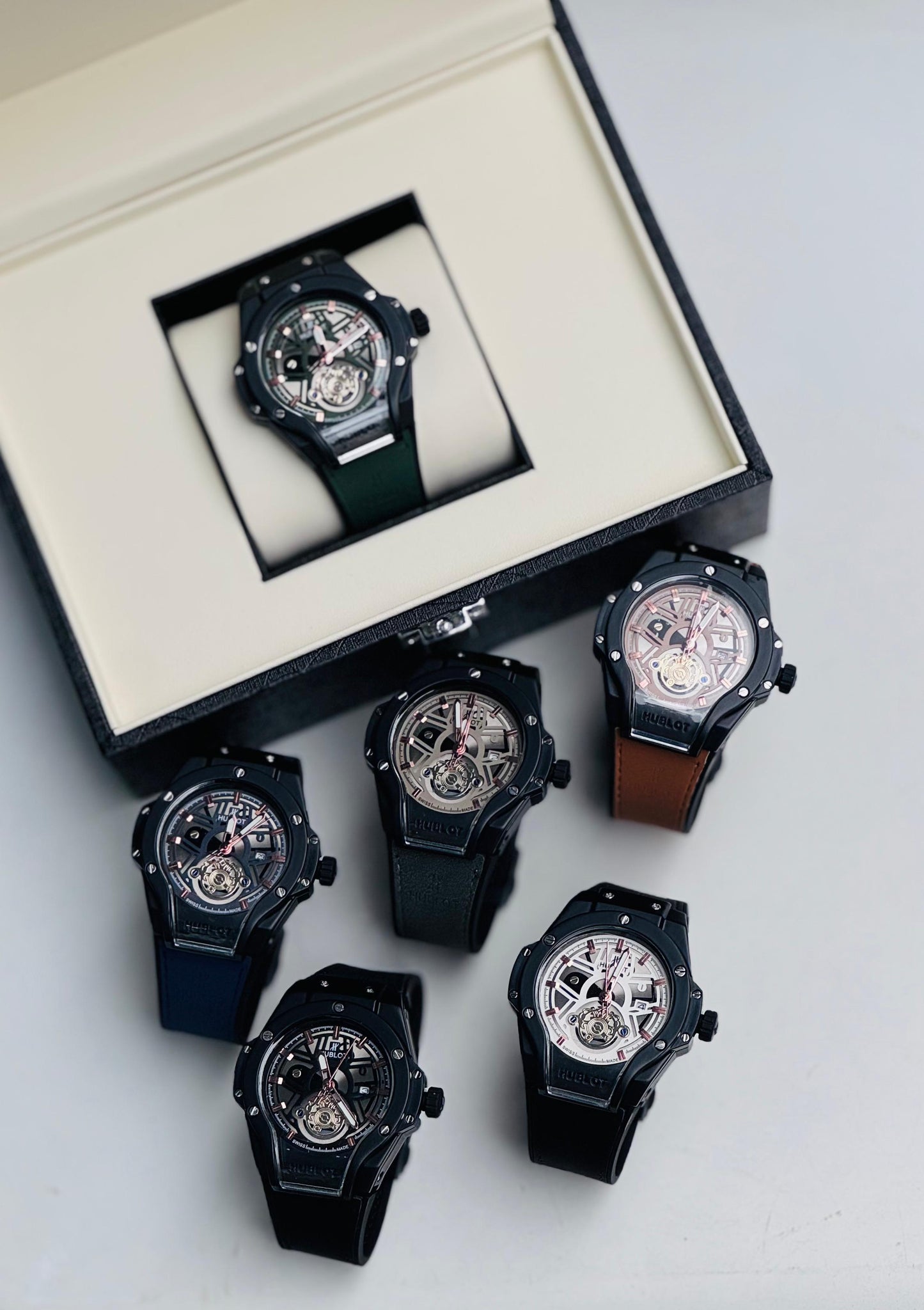 HUBLOT WATCH WITH NEW DESIGN MOST STYLISH POWERFUL MACHINE | HUBLOT CAPTAIN 155933