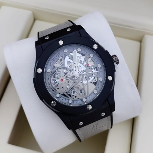 HUBLOT WATCH WITH MILITARY HYPER SONIC  LOOK 2 YEARS SERVICE WARRANTY| HUBLOT HYPER SONIC 1855434