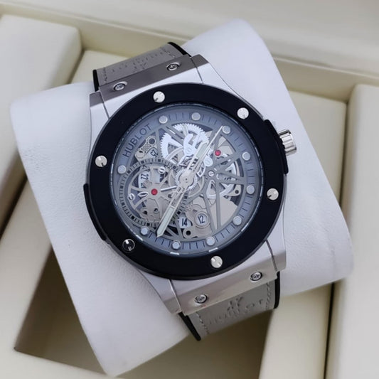 HUBLOT WATCH WITH MILITARY HYPER SONIC  LOOK 2 YEARS SERVICE WARRANTY| HUBLOT HYPER SONIC 1855435