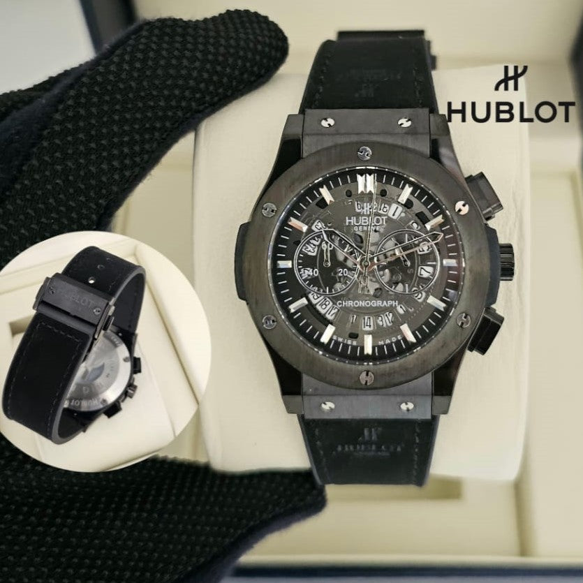 HUBLOT CHRNOGRAPH CALSSIC FUSION LUXURY NOW ALLOVER IN OMAN | HUBLOT CHRNO 177798