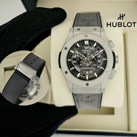 HUBLOT CHRNOGRAPH CALSSIC FUSION LUXURY NOW ALLOVER IN OMAN | HUBLOT CHRNO 177799