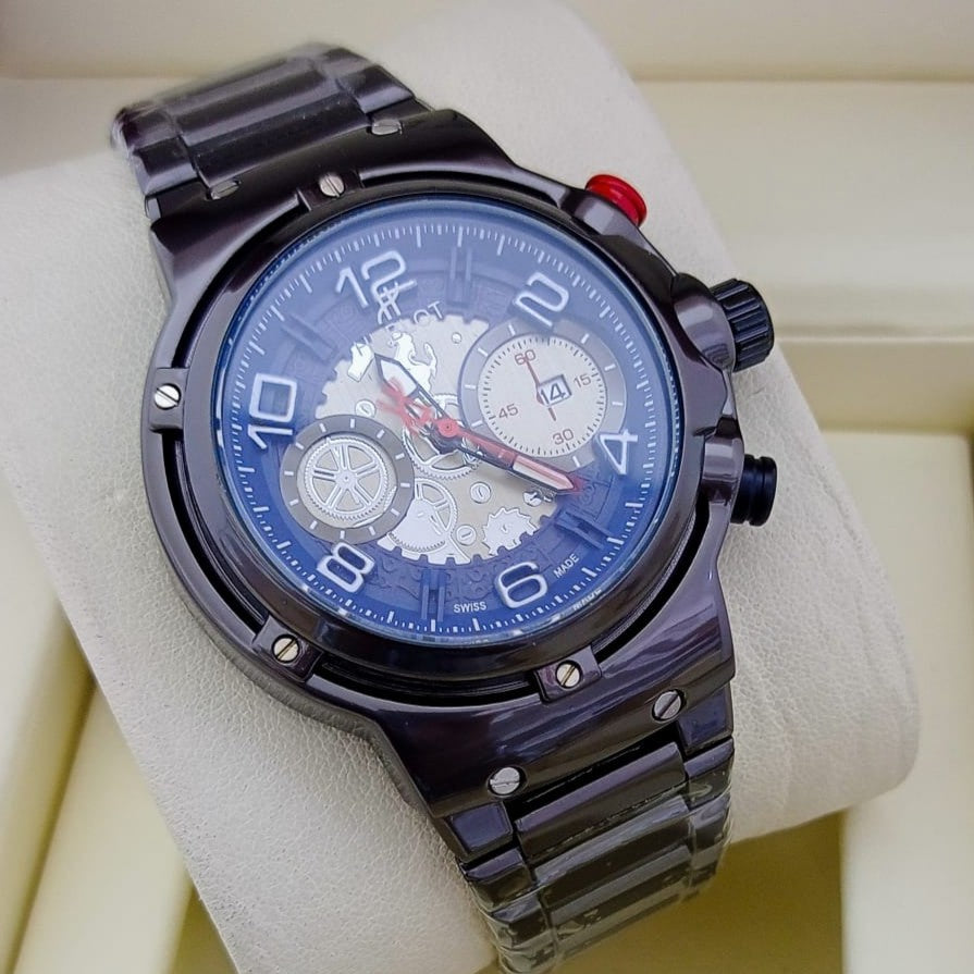 HUBLOT WATCH WITH MILITARY LOOKS  2 YEARS SERVICE WARRANTY CHRNOMETER  NOW NATIONAL DAY OFFER PRICE RUNNING | HUBLOT CB  1333531