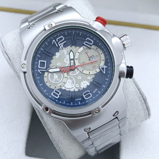 HUBLOT WATCH WITH MILITARY LOOKS  2 YEARS SERVICE WARRANTY CHRNOMETER  NOW NATIONAL DAY OFFER PRICE RUNNING | HUBLOT CB  1333532